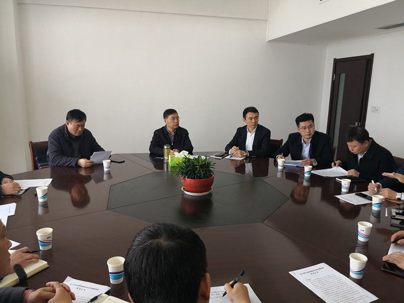 淮安洪澤區委書記朱亞文等領導會見集團董事長周琦一行